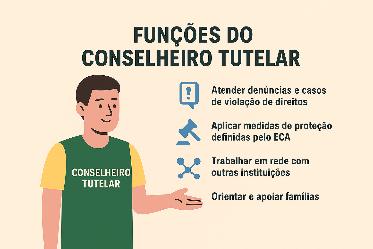 Conselheiro tutelar funções