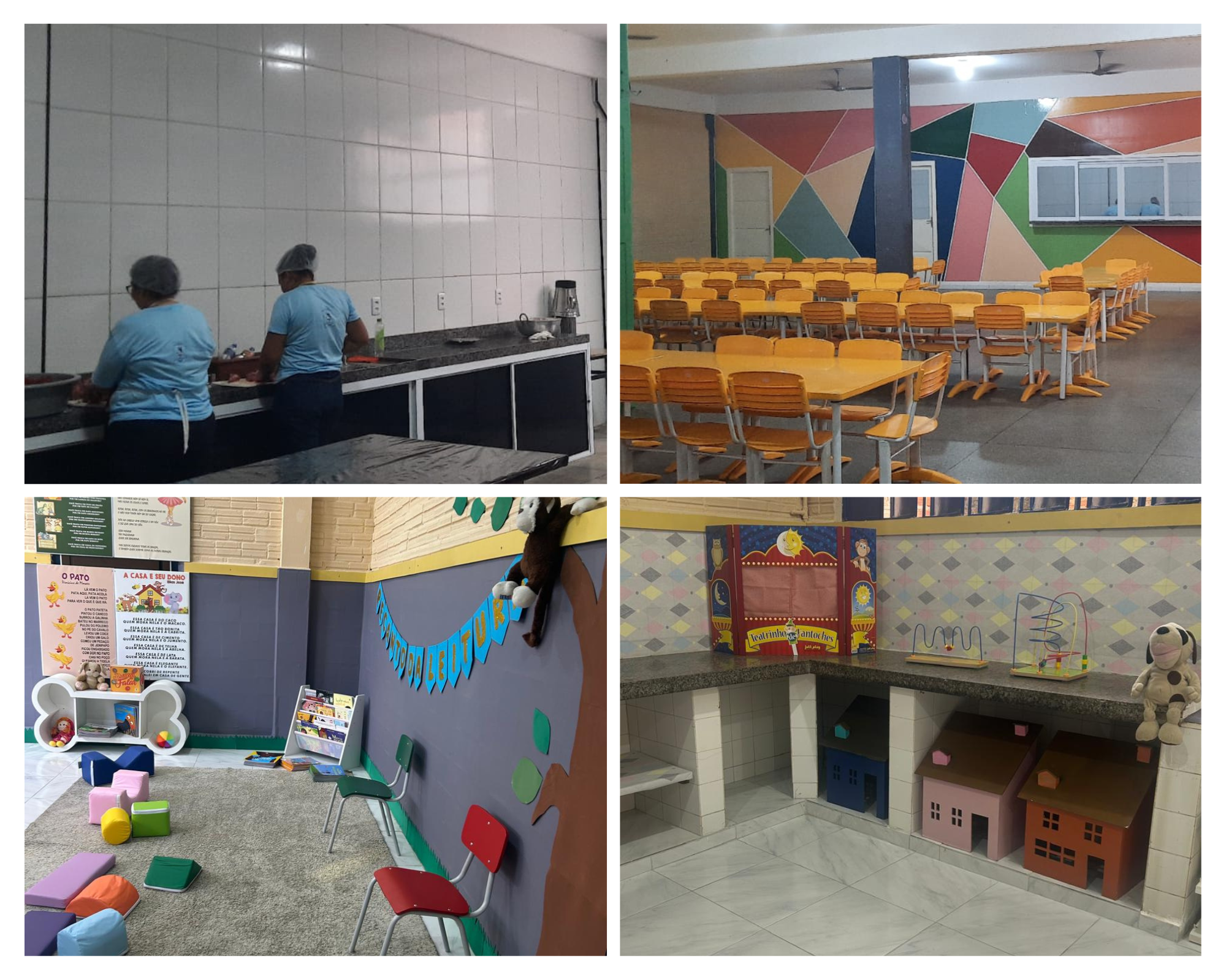 Reformas na creche Nossa Senhora da Paz