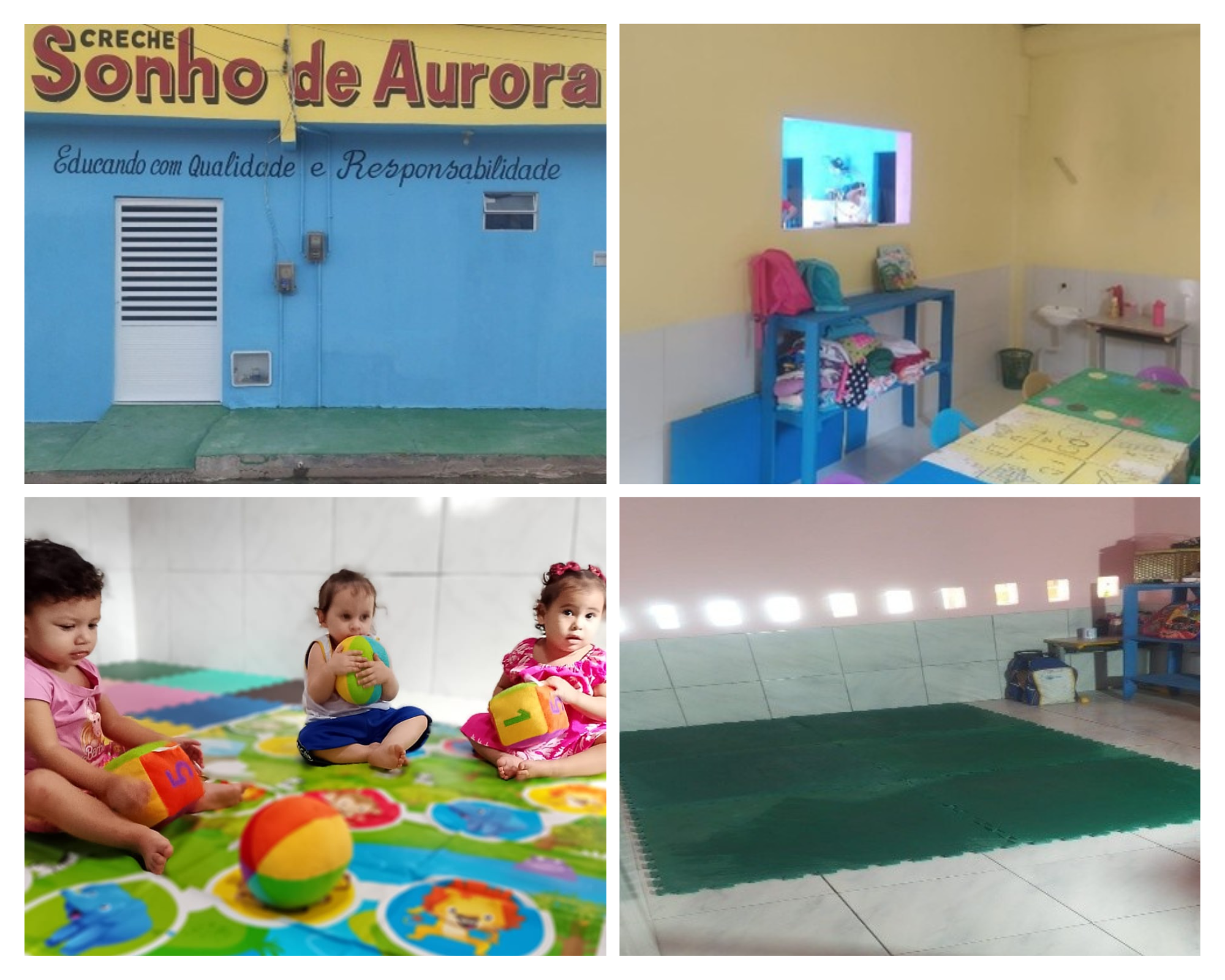 Reformas na creche Sonho de Aurora
