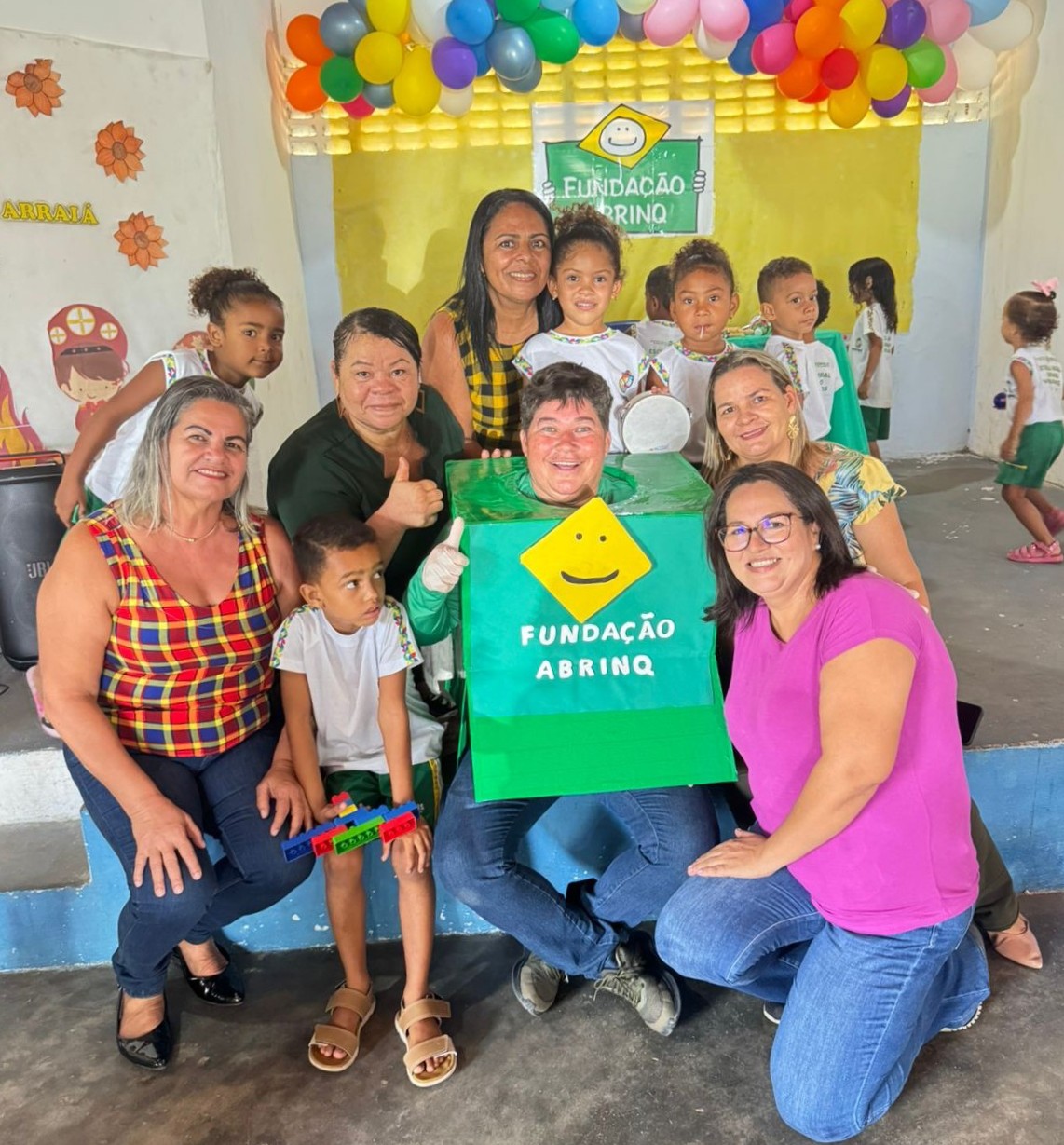 Alunos da Escola Rural Gerônimo Vieira Bastos