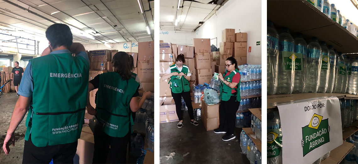 Fundação Abrinq realiza doações para famílias atingidas pelas chuvas no Litoral Norte de São Paulo