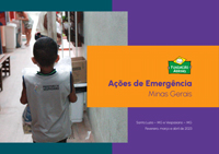 Confira os relatórios das ações de Emergência da Fundação Abrinq no Litoral Norte e em Minas Gerais