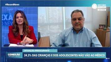 24,3% das crianças e dos adolescentes não vão ao médico