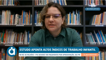 Estudo aponta para altos índices de trabalho infantil