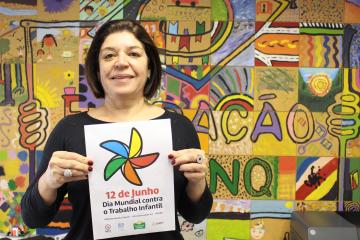 Fundação Abrinq diz #NAOtrabalhoinfantil