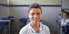 Conheça a história de Vicente, adolescente beneficiado pela Fundação Abrinq