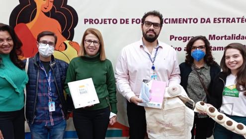 Fundação Abrinq participa de oficina de incentivo ao aleitamento materno em Francisco Morato