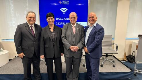 Fundação Abrinq participa de evento internacional da Brazilian-American Chamber of Commerce em Nova York