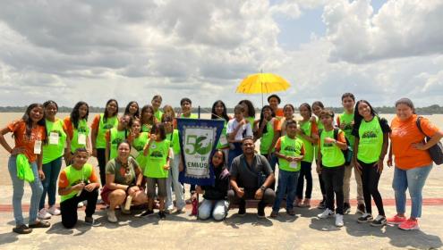 Fundação Abrinq apoia a participação de crianças e adolescentes na Cúpula das Infâncias durante a COP 30