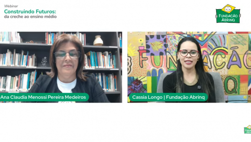 Fundação Abrinq realiza 3º Webinar “Construindo Futuros” e comemora o apoio a mais de 100 escolas em 2025