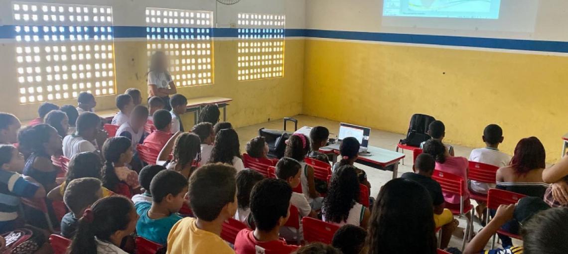 São José Agroindustrial, empresa amiga da criança, promove ações em parceria com escola em Pernambuco