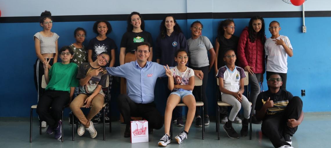 Fundação Abrinq e Mercadão dos Óculos realizam doações para crianças e adolescentes em Diadema – SP