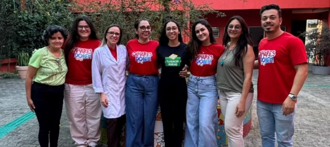 Fundação Abrinq leva ação de cuidado com a visão a crianças e adolescentes em parceria com o Instituto Olhares do Bem