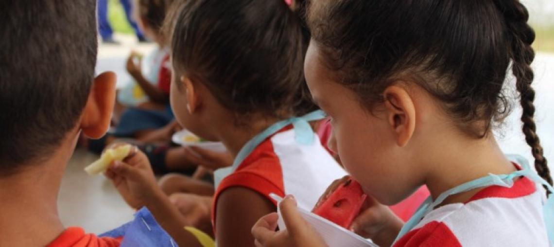 Mais de 17 mil crianças são impactadas pelo Projeto Hábitos Alimentares Saudáveis